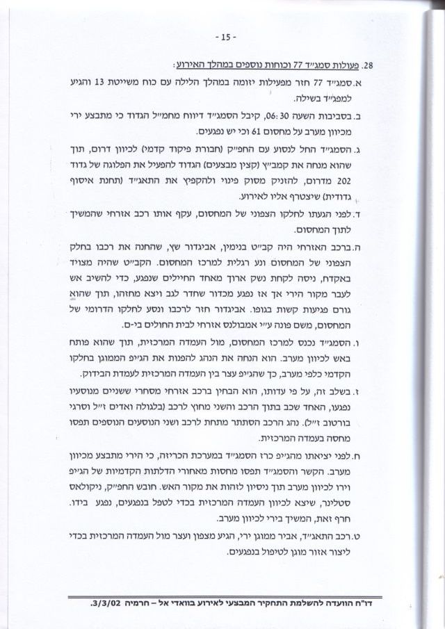 Revision of Yochai's death investigation - Page 15