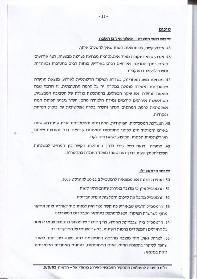 Revision of Yochai's death investigation - Page 31